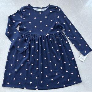 Harper Canyon Girls Long Sleeve Little Heart Print size 7 NWT